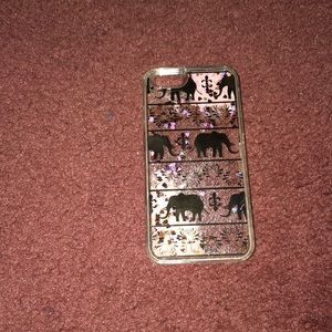 Claire’s iPhone 6s glitter elephant phone case